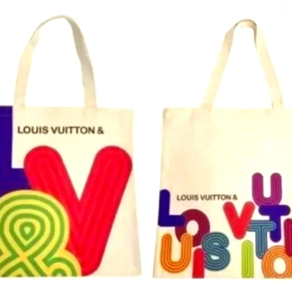 Louis Vuitton Limited Edition Canvas Tote